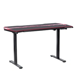 Ергономично геймърско бюро Comfortino CR-116 G  - черно - червено