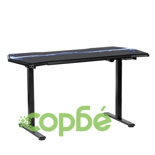 Ергономично геймърско бюро Comfortino CR-116 G - черно - син ➤ топ цена ➤ sorbe.bg