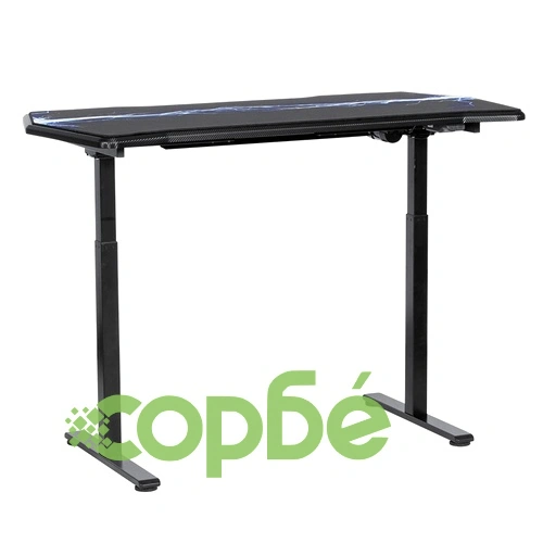 Ергономично геймърско бюро Comfortino CR-116 G - черно - син ➤ топ цена ➤ sorbe.bg