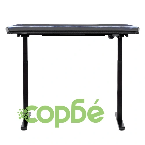 Ергономично геймърско бюро Comfortino CR-116 G - черно - син ➤ топ цена ➤ sorbe.bg