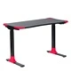 Ергономично геймърско бюро Comfortino CR-121 G - черно-червено