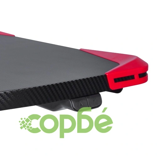 Ергономично геймърско бюро Comfortino CR-121 G - черно-червено ➤ топ цена ➤ sorbe.bg