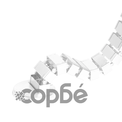 Държач за кабели за бюро Comfortino CR-017-S - бял ➤ топ цена ➤ sorbe.bg