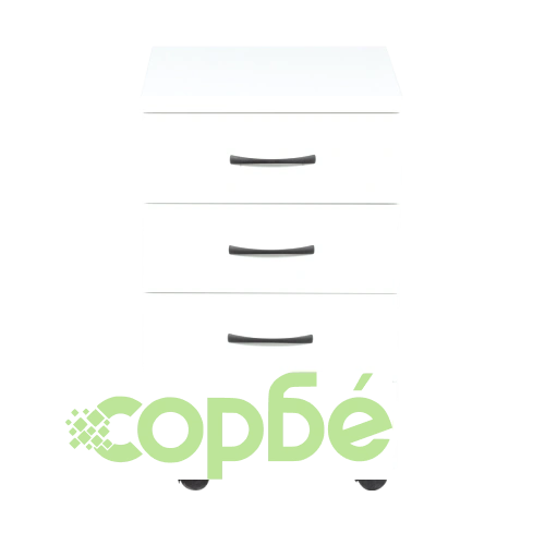 Премиум Офис контейнер с 4 чекмеджета - бял ➤ топ цена ➤ sorbe.bg