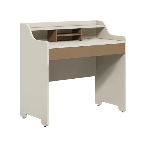 Елегантно Бюро CORON в Капучино Стил ➤ топ цена ➤ sorbe.bg