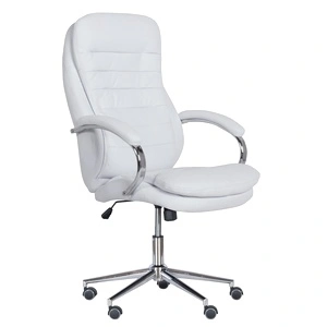 Президентски офис стол Comfortino 6113-1 - бял