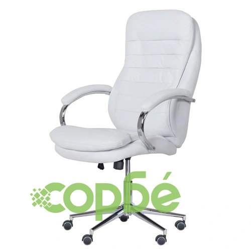 Президентски офис стол Comfortino 6113-1 - бял ➤ топ цена ➤ sorbe.bg