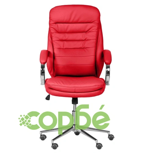 Президентски офис стол Comfortino 6113-1 - червен ➤ топ цена ➤ sorbe.bg