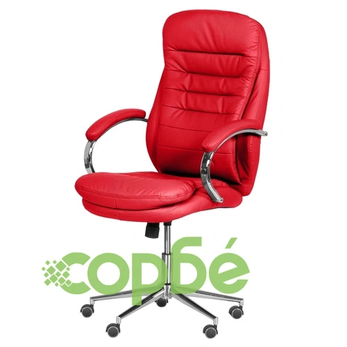 Президентски офис стол Comfortino 6113-1 - червен ➤ топ цена ➤ sorbe.bg