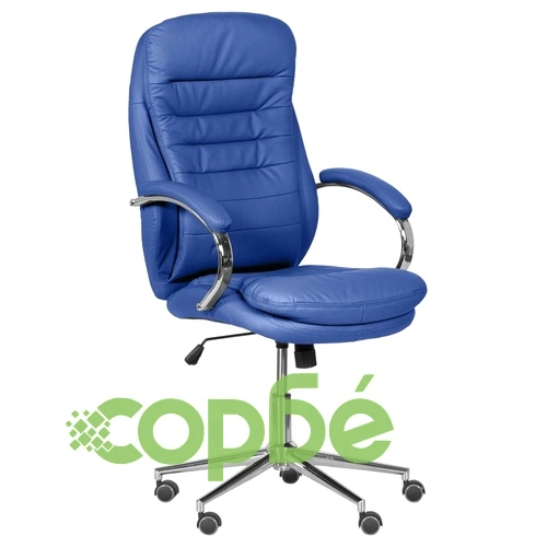 Президентски офис стол Comfortino 6113-1 - син ➤ топ цена ➤ sorbe.bg