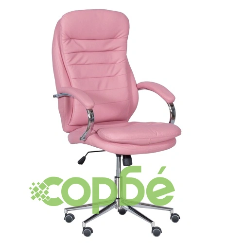 Президентски офис стол Comfortino 6113-1 - розов ➤ топ цена ➤ sorbe.bg