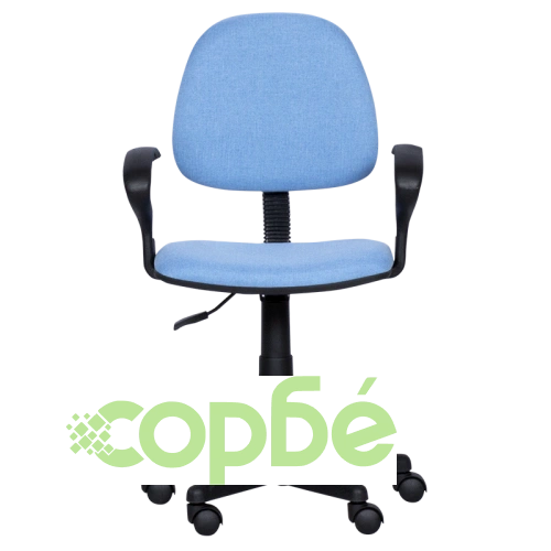 Comfortino 6012 T - Светлосин детски стол за компютър ➤ топ цена ➤ sorbe.bg