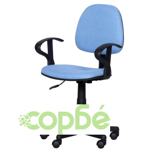 Comfortino 6012 T - Светлосин детски стол за компютър ➤ топ цена ➤ sorbe.bg