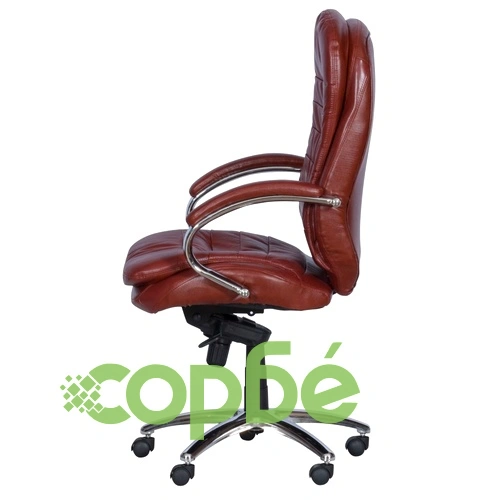 Президентски офис стол Comfortino 8113-1 - искрящо кафяв ➤ топ цена ➤ sorbe.bg