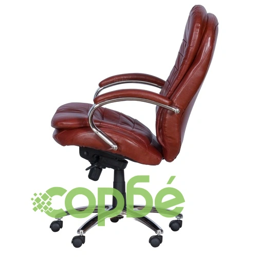 Президентски офис стол Comfortino 8113-1 - искрящо кафяв ➤ топ цена ➤ sorbe.bg