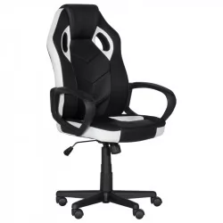 Геймърски стол Comfortino 7601 - черен-бял