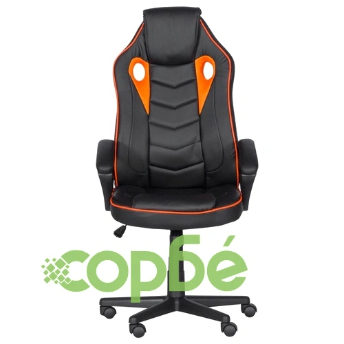 Геймърски стол Comfortino 7604 - черен - оранжев ➤ топ цена ➤ sorbe.bg