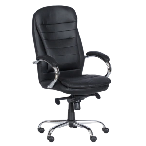 Офис стол Comfortino 6113 M - президентски модел в черно