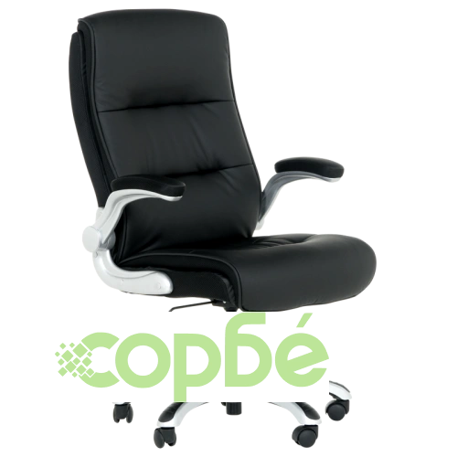 Офис стол Comfortino 6106 в президентски стил - черен ➤ топ цена ➤ sorbe.bg