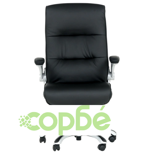 Офис стол Comfortino 6106 в президентски стил - черен ➤ топ цена ➤ sorbe.bg