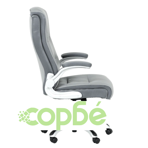 Офис стол за президенти Comfortino 6106 в сиво ➤ топ цена ➤ sorbe.bg