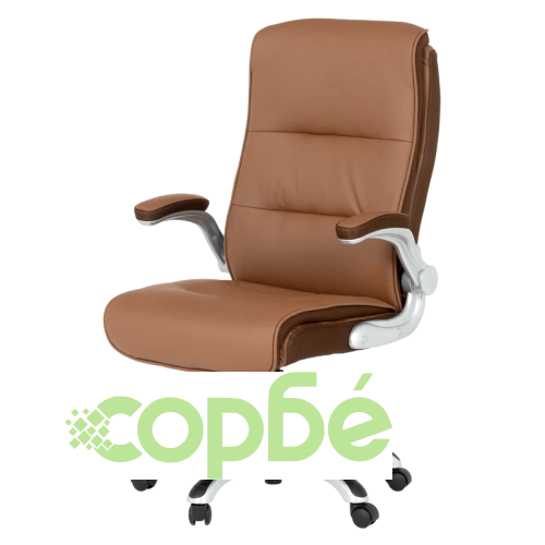 Ексклузивен офис стол Comfortino 6106 в кафяво ➤ топ цена ➤ sorbe.bg