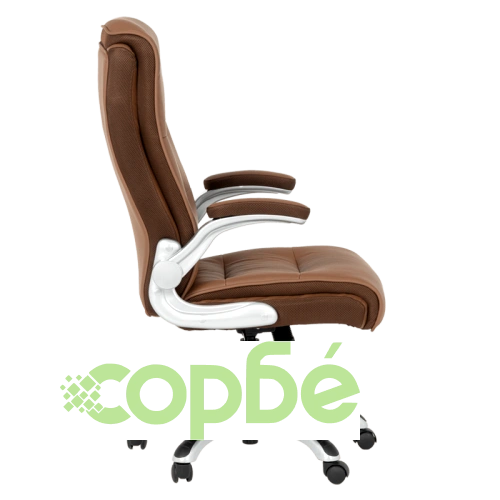 Ексклузивен офис стол Comfortino 6106 в кафяво ➤ топ цена ➤ sorbe.bg