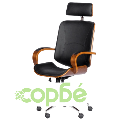 Елегантен Президентски стол Comfortino 6401 - Черен орехов дизайн ➤ топ цена ➤ sorbe.bg