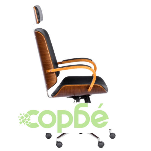 Елегантен Президентски стол Comfortino 6401 - Черен орехов дизайн ➤ топ цена ➤ sorbe.bg