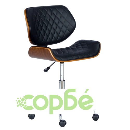 Офис стол Comfortino 6410 в орех и черно ➤ топ цена ➤ sorbe.bg