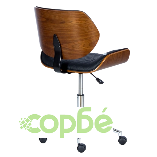 Офис стол Comfortino 6410 в орех и черно ➤ топ цена ➤ sorbe.bg