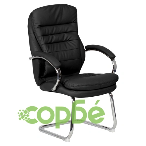 Посетителски стол Comfortino 6154 - черен ➤ топ цена ➤ sorbe.bg