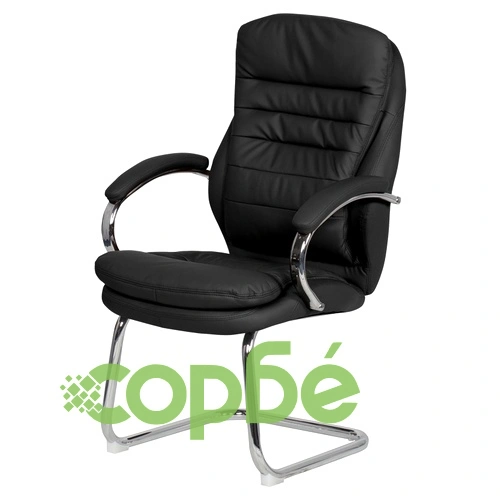 Посетителски стол Comfortino 6154 - черен ➤ топ цена ➤ sorbe.bg