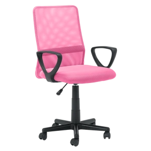 Офис стол Comfortino 7034 М в розов цвят