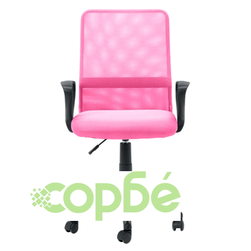 Офис стол Comfortino 7034 М в розов цвят ➤ топ цена ➤ sorbe.bg