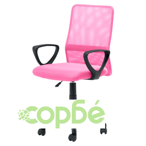 Офис стол Comfortino 7034 М в розов цвят ➤ топ цена ➤ sorbe.bg