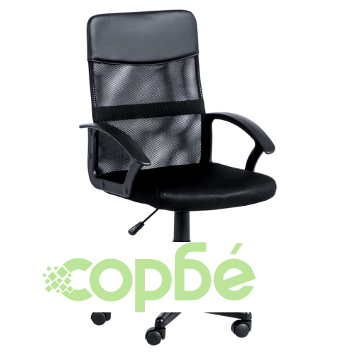 Офис стол Comfortino 7035 М в черно ➤ топ цена ➤ sorbe.bg