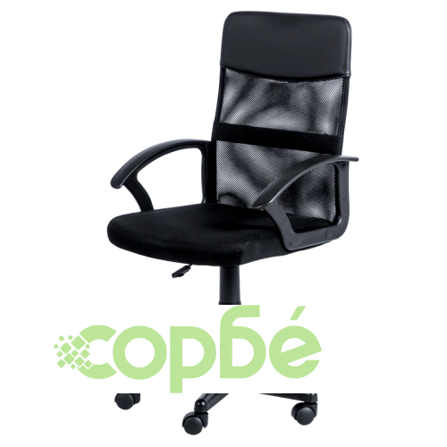 Офис стол Comfortino 7035 М в черно ➤ топ цена ➤ sorbe.bg