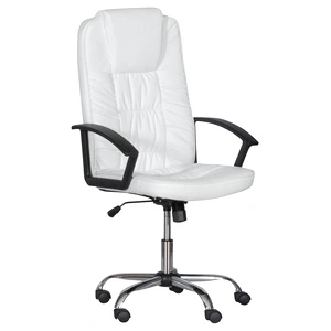 Президентски офис стол Comfortino 6681 - бял