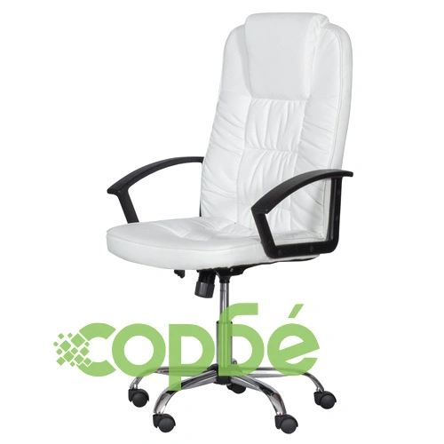 Президентски офис стол Comfortino 6681 - бял ➤ топ цена ➤ sorbe.bg