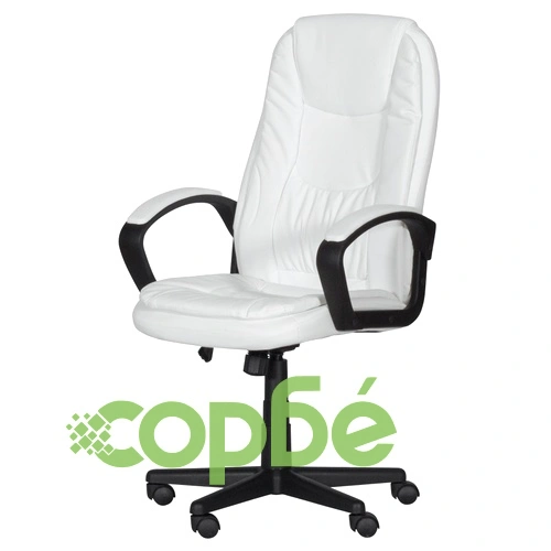 Президентски офис стол Comfortino 6682 - бял  ➤ топ цена ➤ sorbe.bg