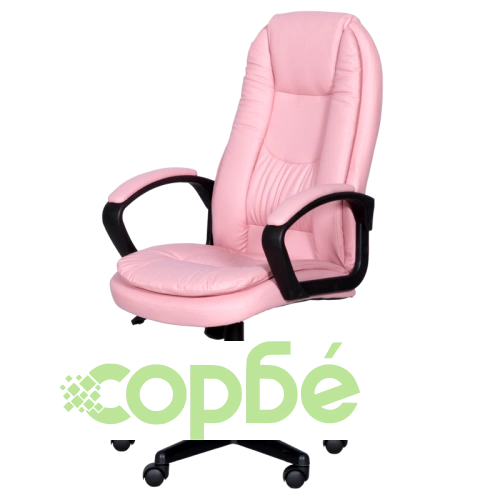 Офис стол Comfortino 6682-1 - Президентски модел в розов ➤ топ цена ➤ sorbe.bg