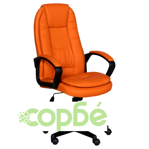 Офис стол Comfortino 6682-1 в оранжево - Президентски модел ➤ топ цена ➤ sorbe.bg