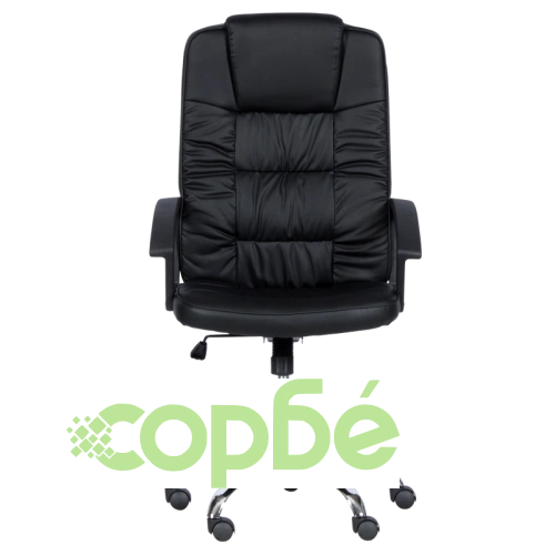 Офис стол Comfortino 6681-2 - Президентски модел в черно ➤ топ цена ➤ sorbe.bg