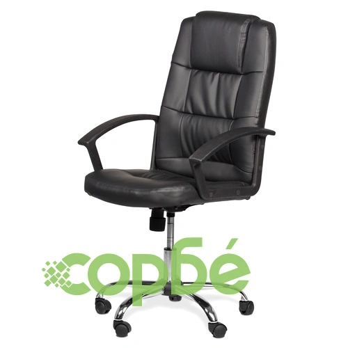 Президентски офис стол Comfortino 6076 - черен ➤ топ цена ➤ sorbe.bg