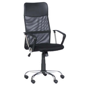 Елегантен Президентски стол Comfortino 6083-2 в черно