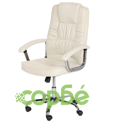 Президентски офис стол Comfortino 6081 - крем ➤ топ цена ➤ sorbe.bg