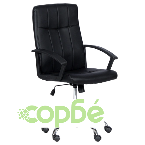 Професионален офис стол Comfortino 6077-1 в черно ➤ топ цена ➤ sorbe.bg