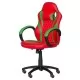 Геймърски стол Comfortino 6304 - червено-зелен