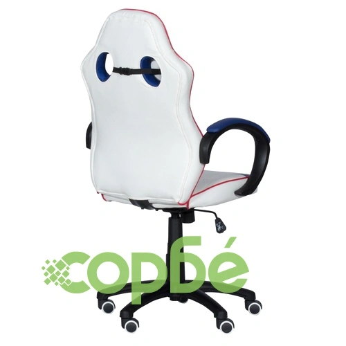 Геймърски стол Comfortino 6308 - бял-син ➤ топ цена ➤ sorbe.bg